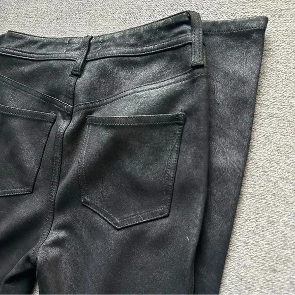 We The Free High Rise Coated Black Skinny Jeans Size 26 - Picture 1 of 8